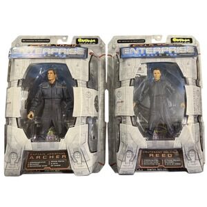 Star Trek Enterprise Broken Bow Capt. Jonathan Archer & Lieut. Malcolm Reed Lot